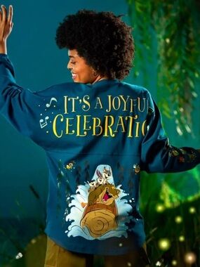 *NEW* Disney Spirit Jersey Tiana’s Bayou Adventure Long Sleeve Pullover